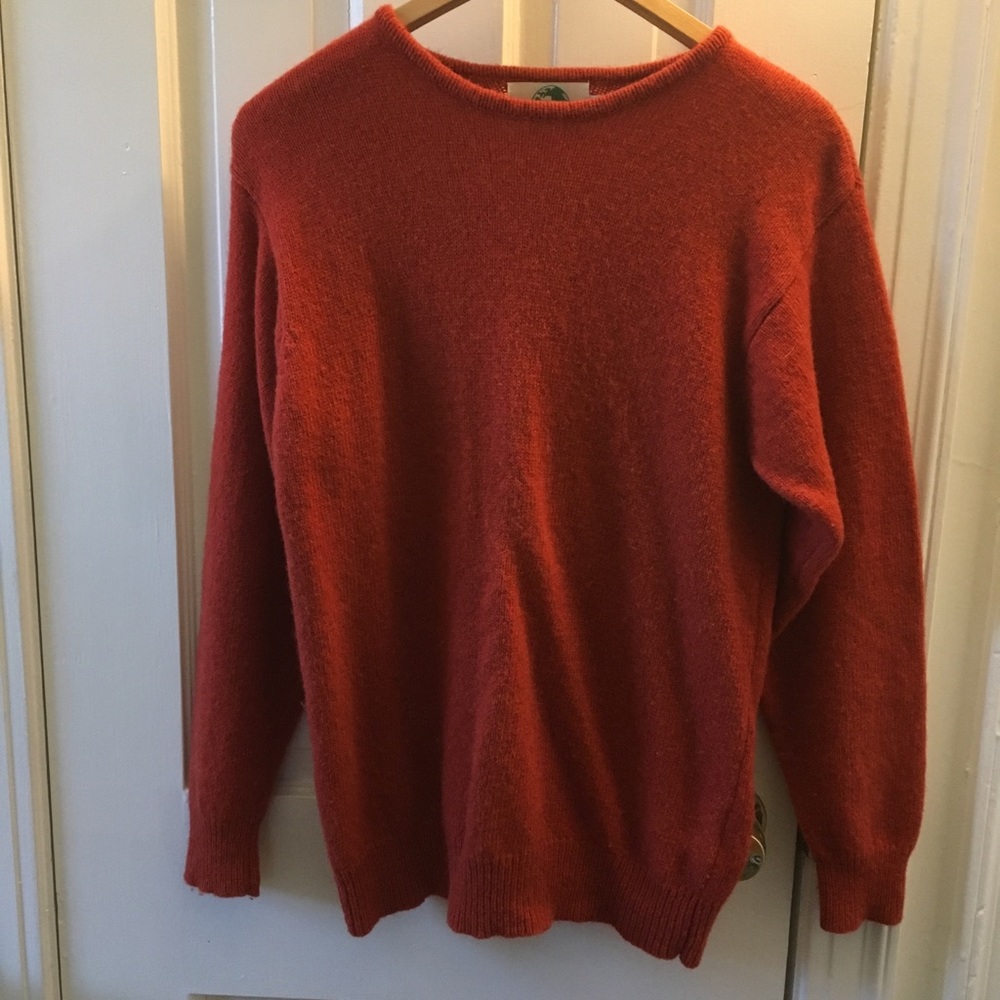 Vintage style wool sweater
